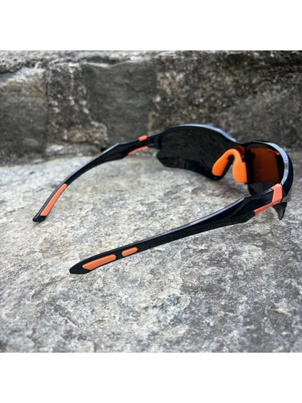 Y2K 00s Rave Wrap Sunglasses Sunset Ombre Festival Speed Dealer Shades NEW